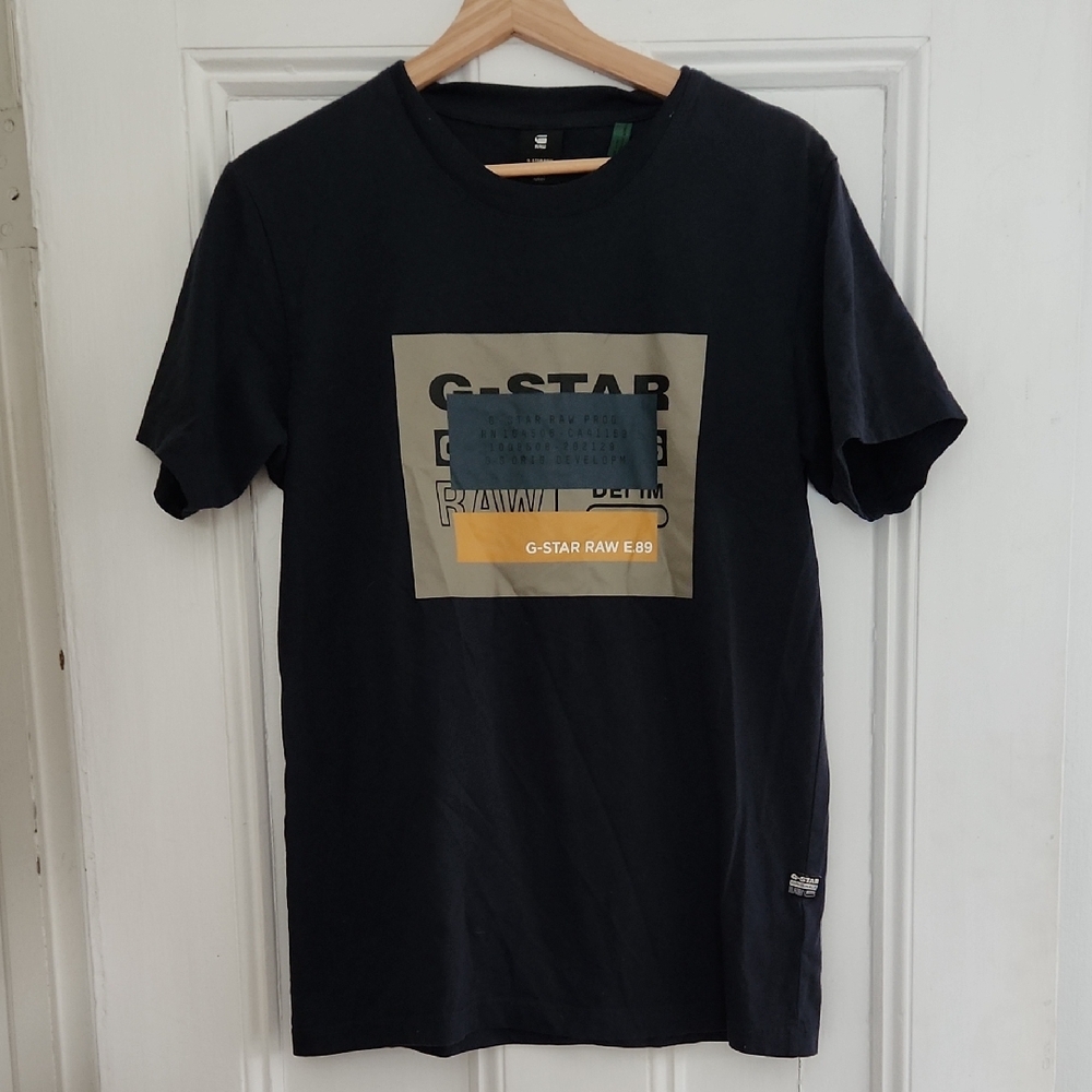 G-Star Graphic Black Tee